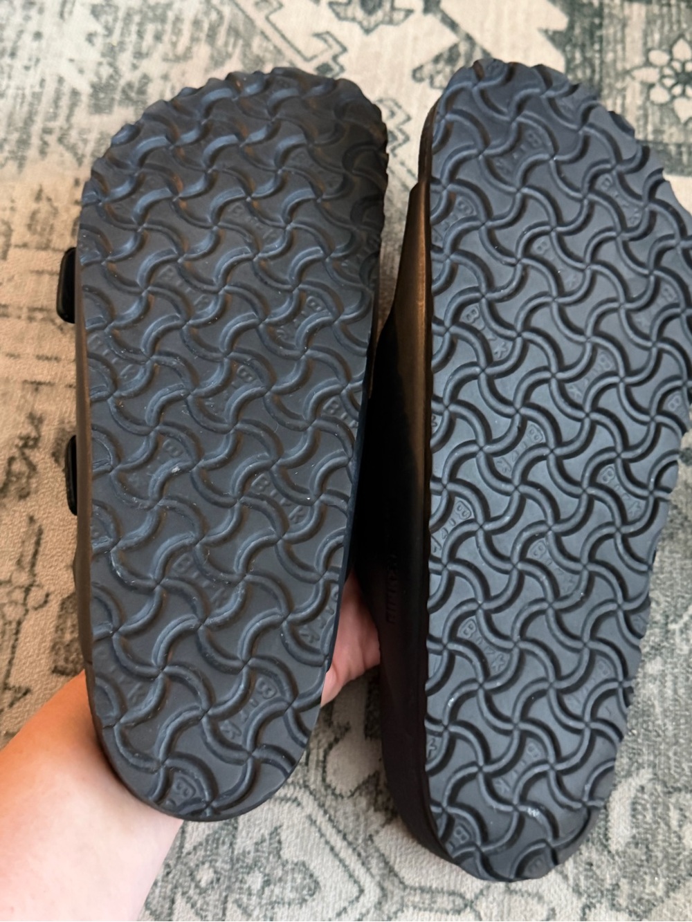 Birkenstock Arizona EVA unisex Slide Sandals in Black size 41 women’s 9 men’s 8 - Picture 4 of 4